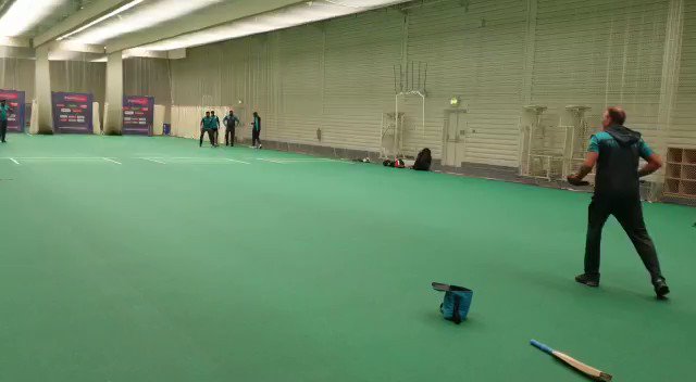 Fielding drills underway.#WeHaveWeWill #CWC19