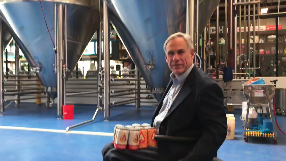 I just signed a law allowing “Beer-to-Go” in Texas.
It allows you to take home beer from Craft Breweries in Texas.
Enjoy responsibly.
Thanks #txlege
#beer