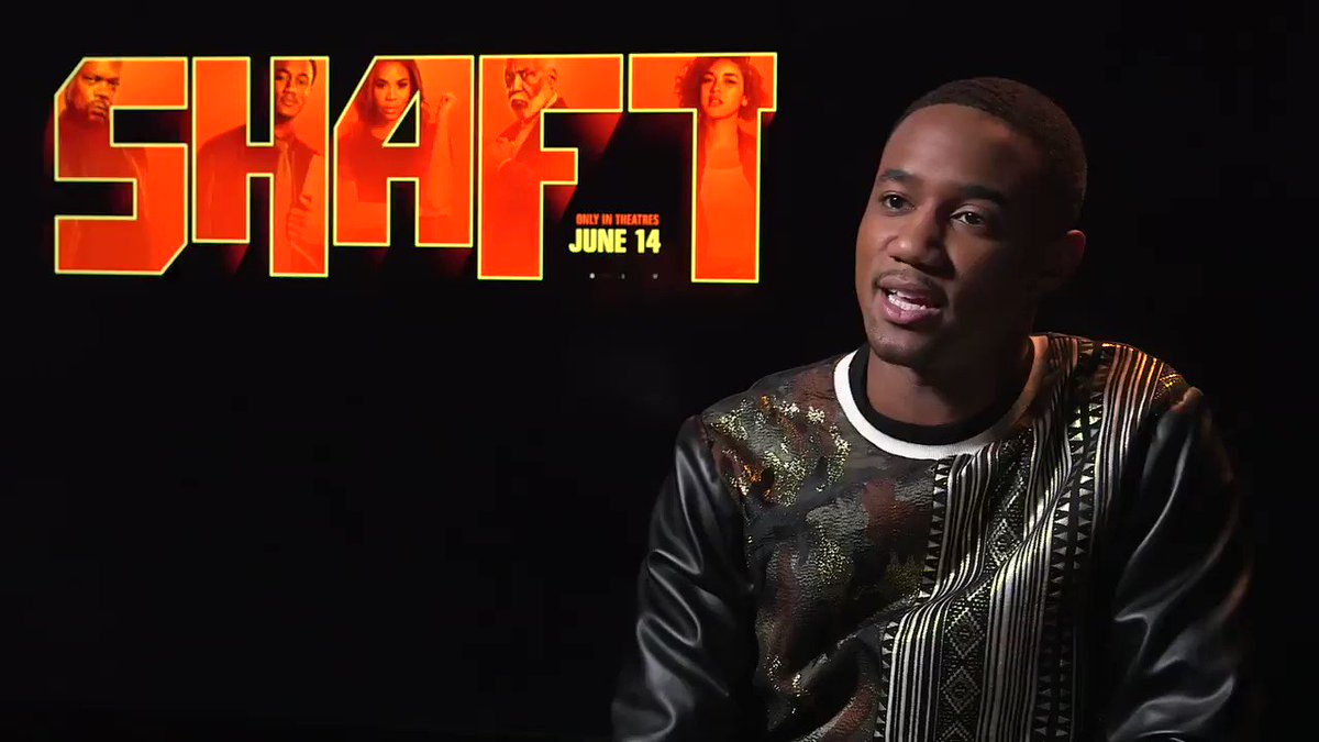 .@SHAFTMovie is now playing - @DamnitMaurie had some fun with star @The_JessieT for #FathersDay - @WarnerBrosCA #Shaft