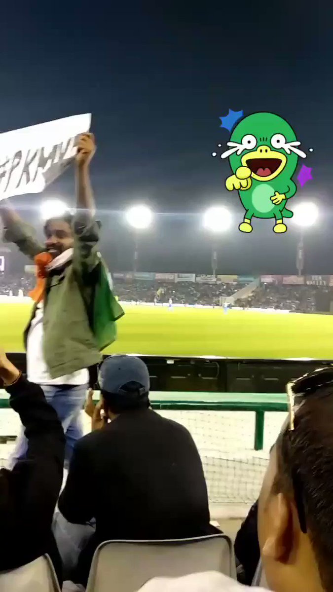Yes,#PKMKB and it's officially Nowजय हो 🇮🇳#INDvsPAK