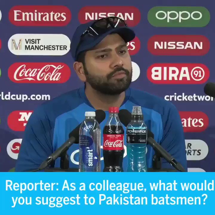 Rohit Sharma is winning it everywhere 😁#INDvPAK #IndiaVsPakistan
