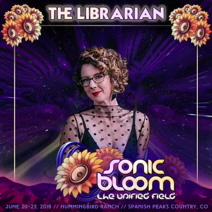 Shhhh!! The Librarian is coming!
#SONICBLOOM #TheLibrarian @LibrarianMusic https://sonicbloomfestival.com/the-librarian/