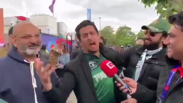 Frustrated Pakistani Fan..Congratulations to #TeamIndia #CWC2019