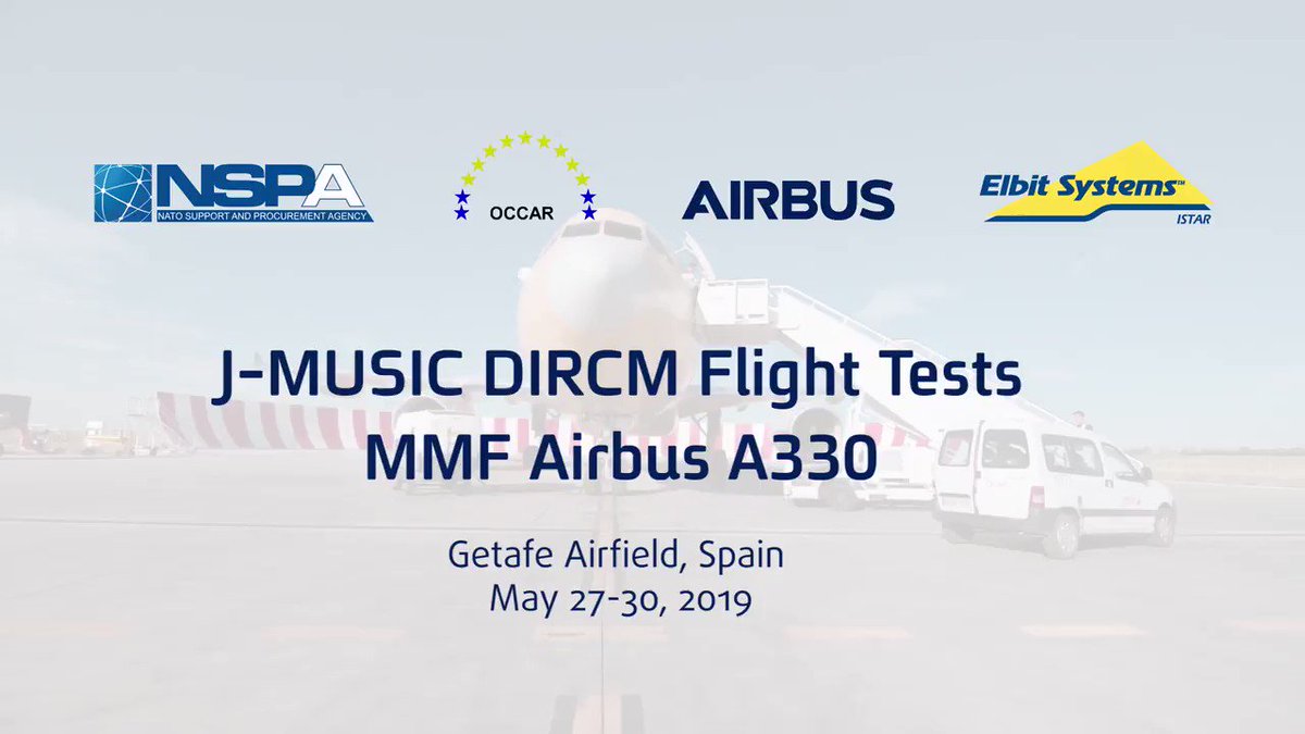NATO, Airbus & @ElbitSystemsLtd have successfully executed integration of J-MUSIC™ #DIRCM self-protection system onboard #A330MRTT aircraft of NATO’s MMF. https://bit.ly/2KVOXqT
#parisairshow2019 #PAS19 #airbus @NATO