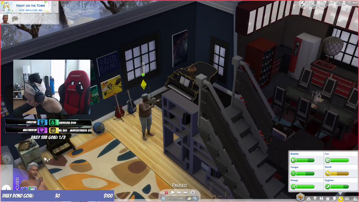 A day in the life of Kreativ. Thanks @DJ_Cocoa_Butter for the clip lol #EngineNumberNine #Twitch #Mixer #funny #jams #dance