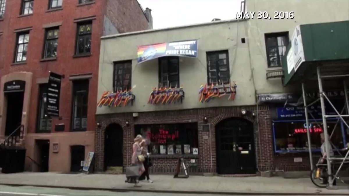 I have to be versatile as a reporter. Here's my @reuterstv throwback video produced by @zgoelman on the historical significance of the Stonewall Inn to the LGBT movement.
