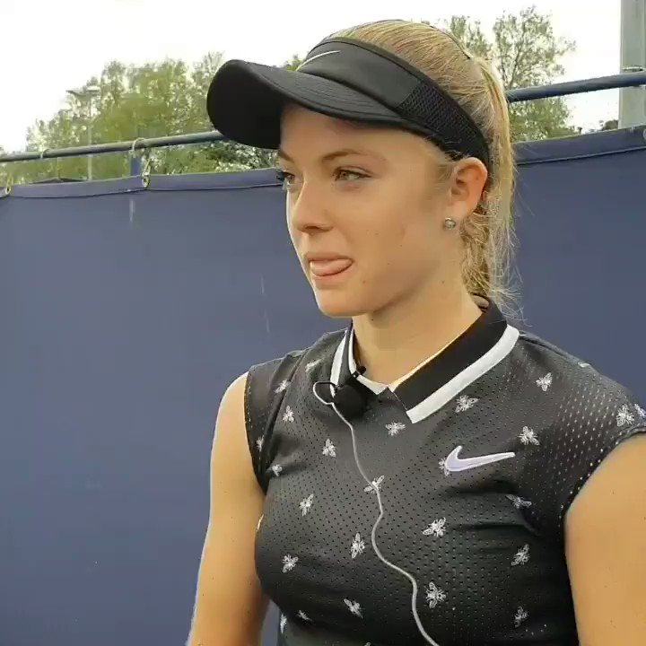 Katie Swan has beaten second seed Pauline Parmentier to advance to the next round. Here are her thoughts @Katieswan99 #backthebrits🇬🇧 #ilkleytrophy 🏆