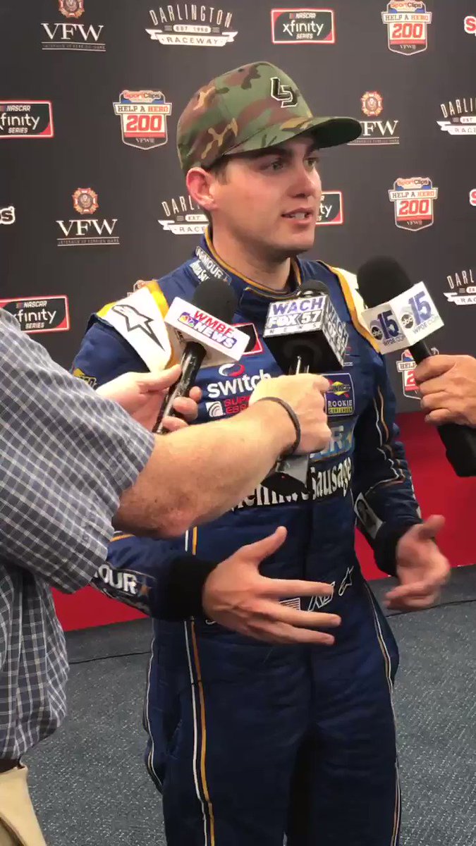 βThey donβt call it Too Tough To Tame for no reason.β
Catching on quick @NoahGragson π
@JRMotorsports || #SportClips200
