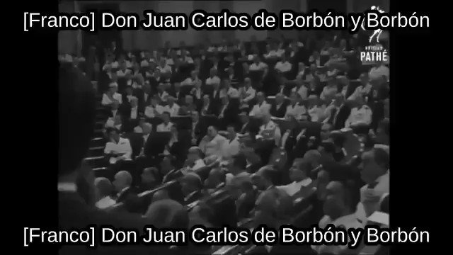Yo me sigo quedando con esto:
"Recibo de Su Excelencia el Jefe del Estado y Generalísimo Franco la legitimidad política surgida el 18 de julio de 1936".