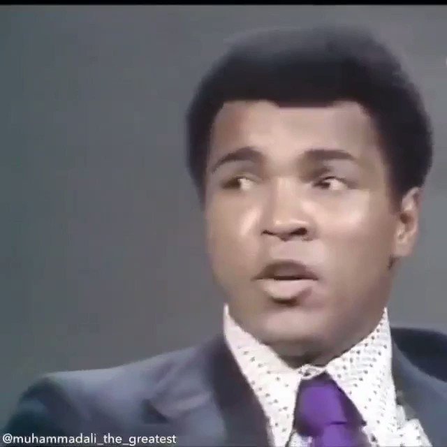 He didn't just punch faces. Had mad af punchlines. Ali the greatest. #WisdomWednesday