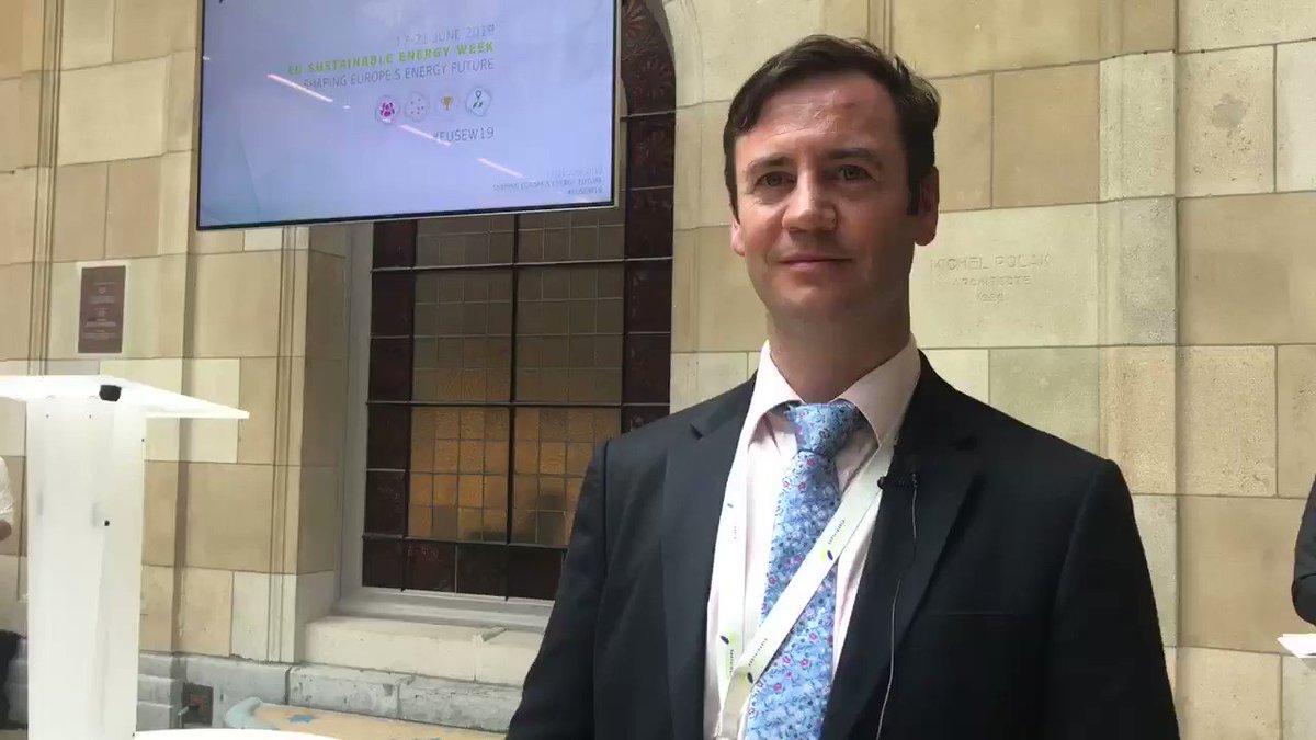 John Meagher, Director of business development of @NovaInnovation tells us why is it important to be present at the Energy Lab of #EUSEW19 🇬🇧