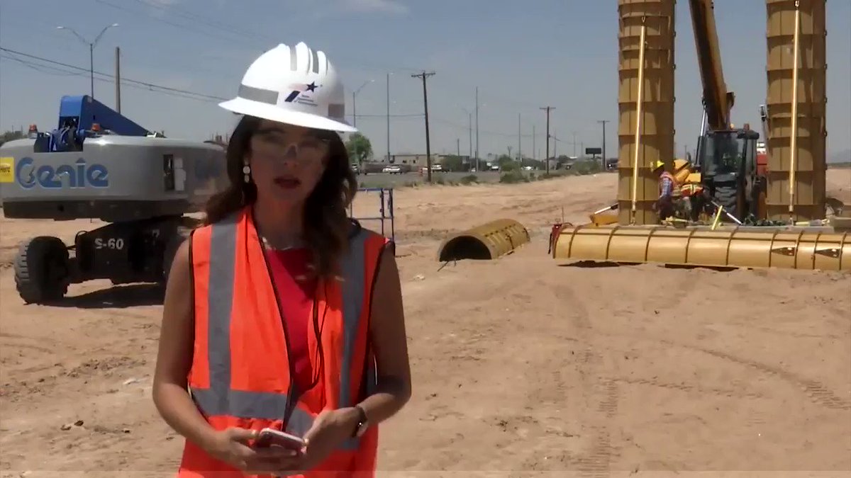 Work continues on our Montana Expressway project. The first columns on the project are now up! KTSMtv TatianaKTSM has the latest! ๐ง๐ฃ๐ท๐ปโโ๏ธ