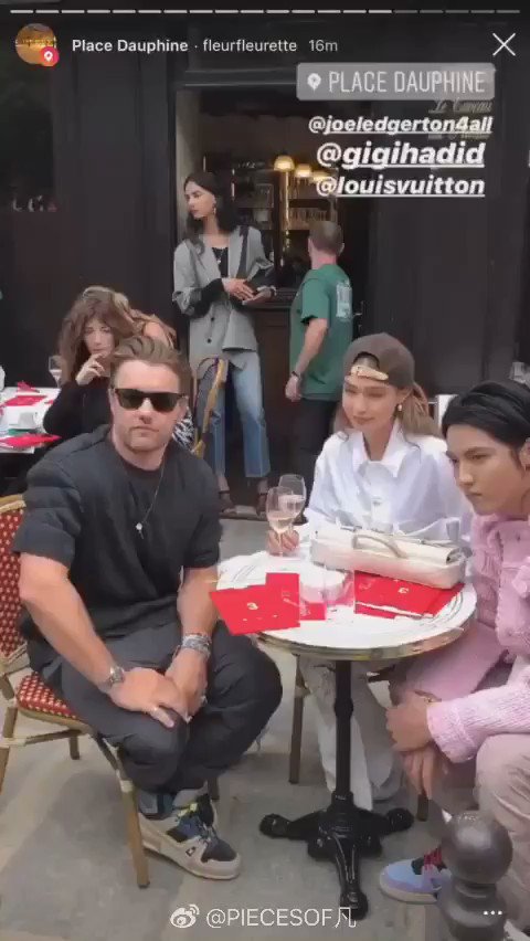 Gigi Hadid and Kris Wu Sat Down For a Drink at the Louis Vuitton