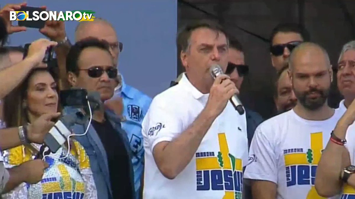 Parte 2
Presidente @jairbolsonaro faz discurso épico para multidão na Marcha Para Jesus.
Bem aventurada é a nação cujo Deus é o Senhor, e o povo ao qual escolheu para sua herança.
Salmos: 33:12
