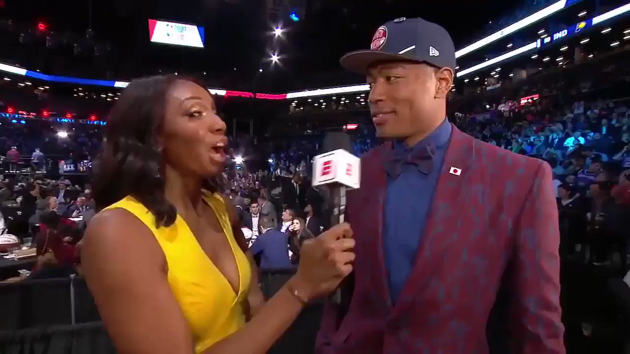 Rui Hachimura Becomes First Japanese NBA Draft