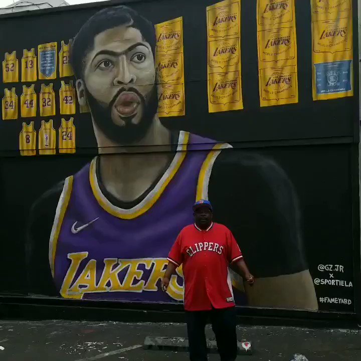 Welcome 2 LA @AntDavis23!!! .. I'm Here 2 Let You "ITS CLIPPER TIME!!! #LAOURWAY