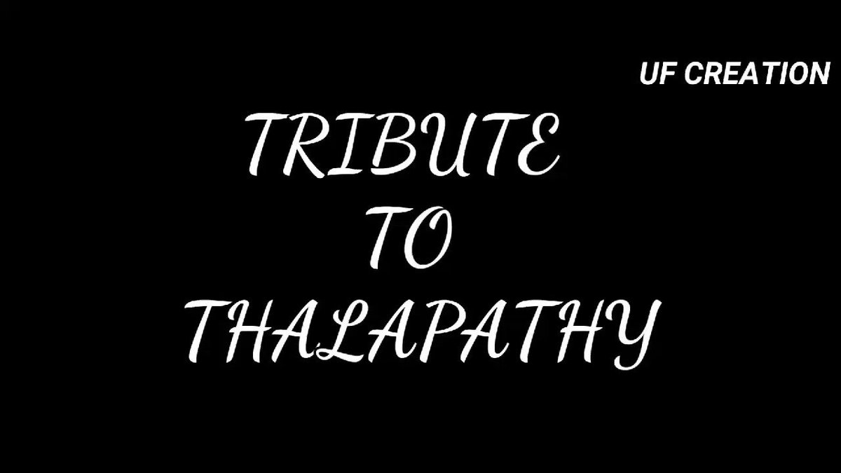 Tribute to thalapathy @actorvijay Anna Edited by @MersalFarooq
#HBDEminentVijay
#Thalapathy63
#BigilSecondLook
#HBDEminentVijay
#Thalapathy