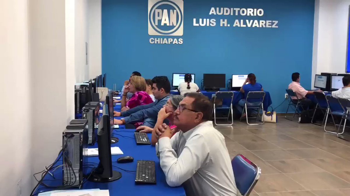 La evaluación para el Consejo Estatal de Chiapas concluyó con éxito. 👏🏼
Muchas felicidades a las y los aspirantes que presentaron el examen. Hoy más que nunca, en Chiapas #ElPANCrece y es gracias a ustedes.
@FORMACIONCENPAN @AccionNacional