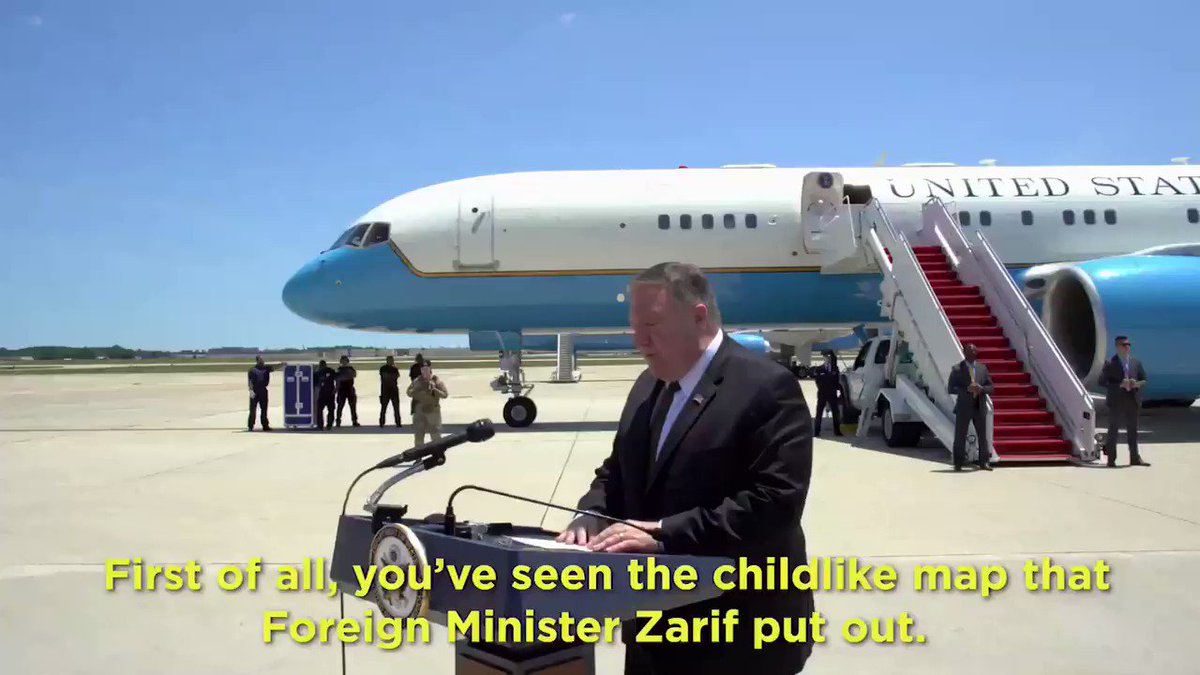 I’m heading out today. Our first stops will be in the Kingdom of Saudi Arabia & the UAE, two great allies in the challenge that Iran presents, and we’ll be talking with them about how to make sure that we are all strategically aligned and how we can build out a global coalition.