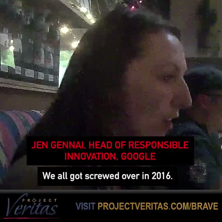 GOOGLE EXEC: "We got called in front of Congress multiple times, so we've not shown up because we know that they're just going to attack us. We're not going to change our, we're not going to change our mind." #GoogleExposed