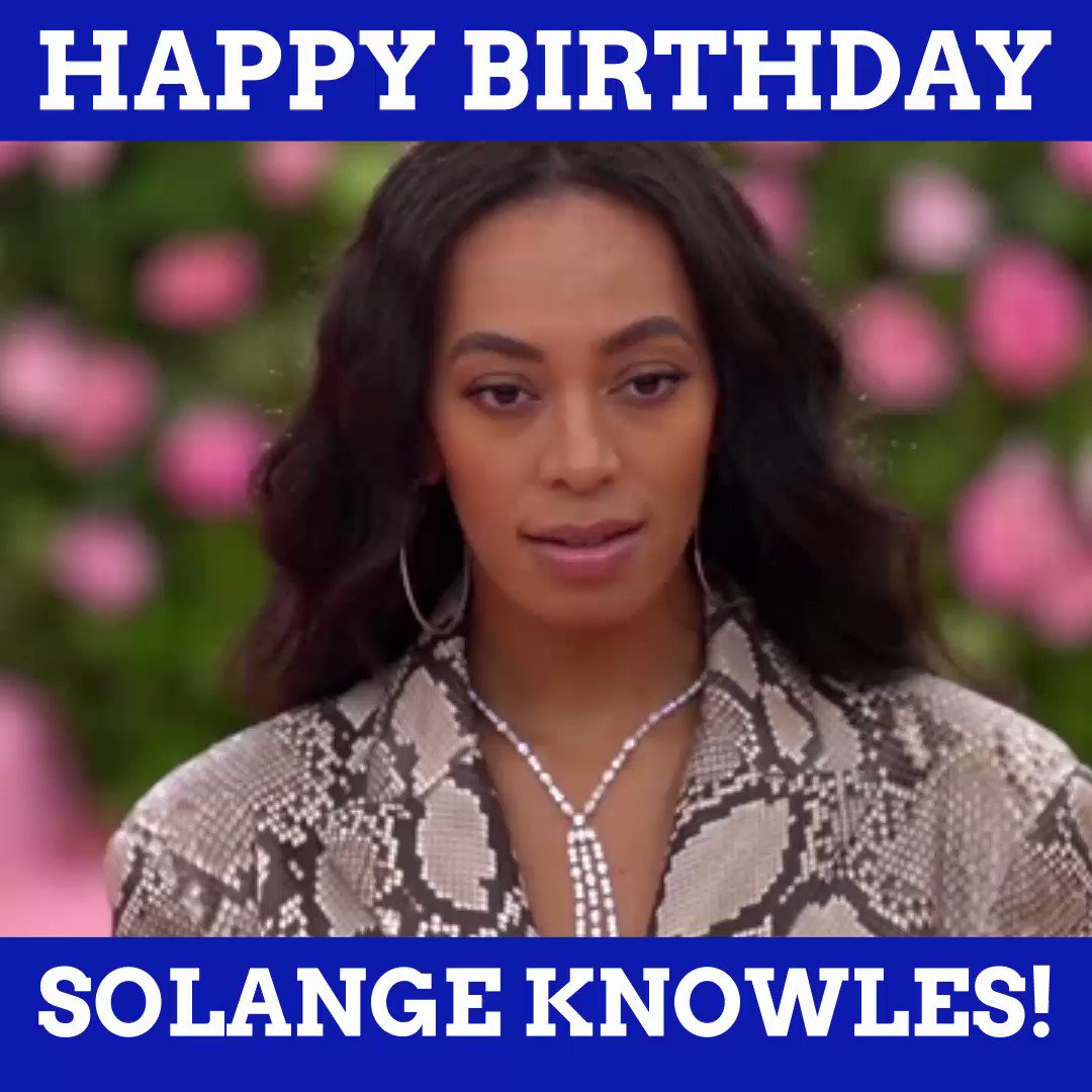 Happy Birthday, Solange Knowles!    
