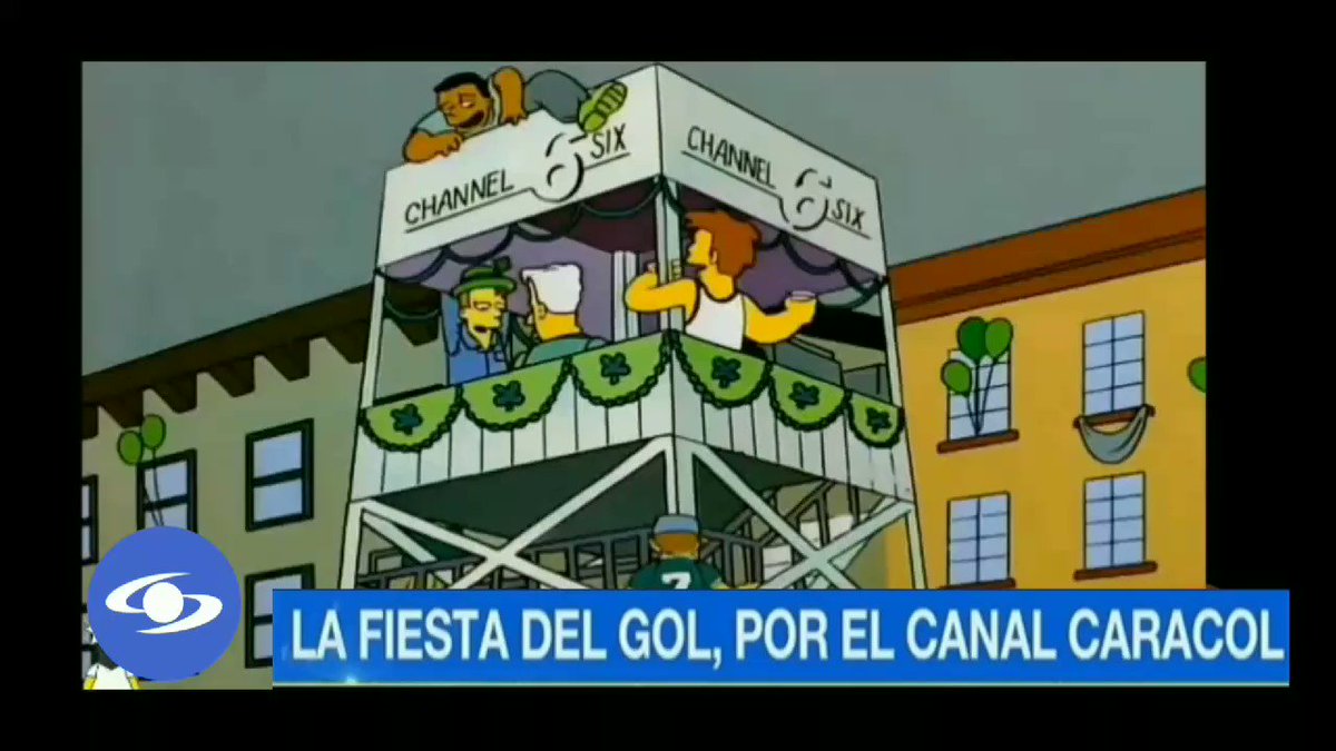 Los Simpson predijeron #LaFiestaDelGol lo hicieron de nuevo @ElGolGarracol @CarlosQueirozDT @DigameProfesor @ArenaFPC @FutbolSinCrack
