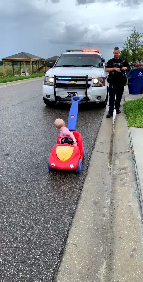 OPD Officer Alex Kipp was returning home from work when he pulled over his daughter Talynn for driving on the wrong side of the road. When asked for her license, registration, and proof of insurance, Talynn laughed at Officer Kipp and was subsequently let go with just a warning.