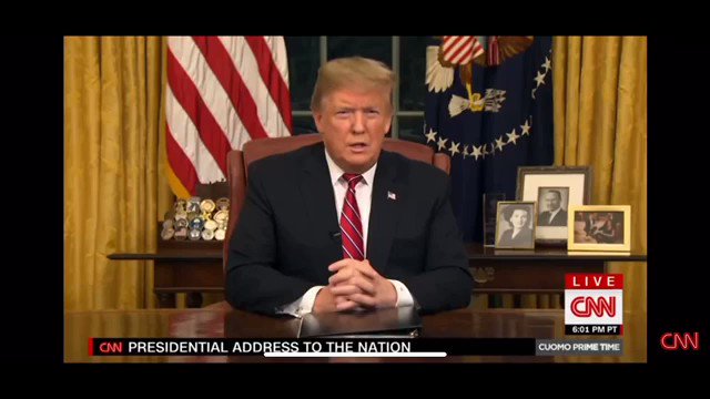 It’s encouraging that Democrats now recognize the existential crisis, but Senator, what about when the President raised this issue and asked for the help of congressional Democrats in his national address in January? Democrat leaders called it a #ManufacturedCrisis! #Flashback https://twitter.com/senatordurbin/status/1143616162594529280 …