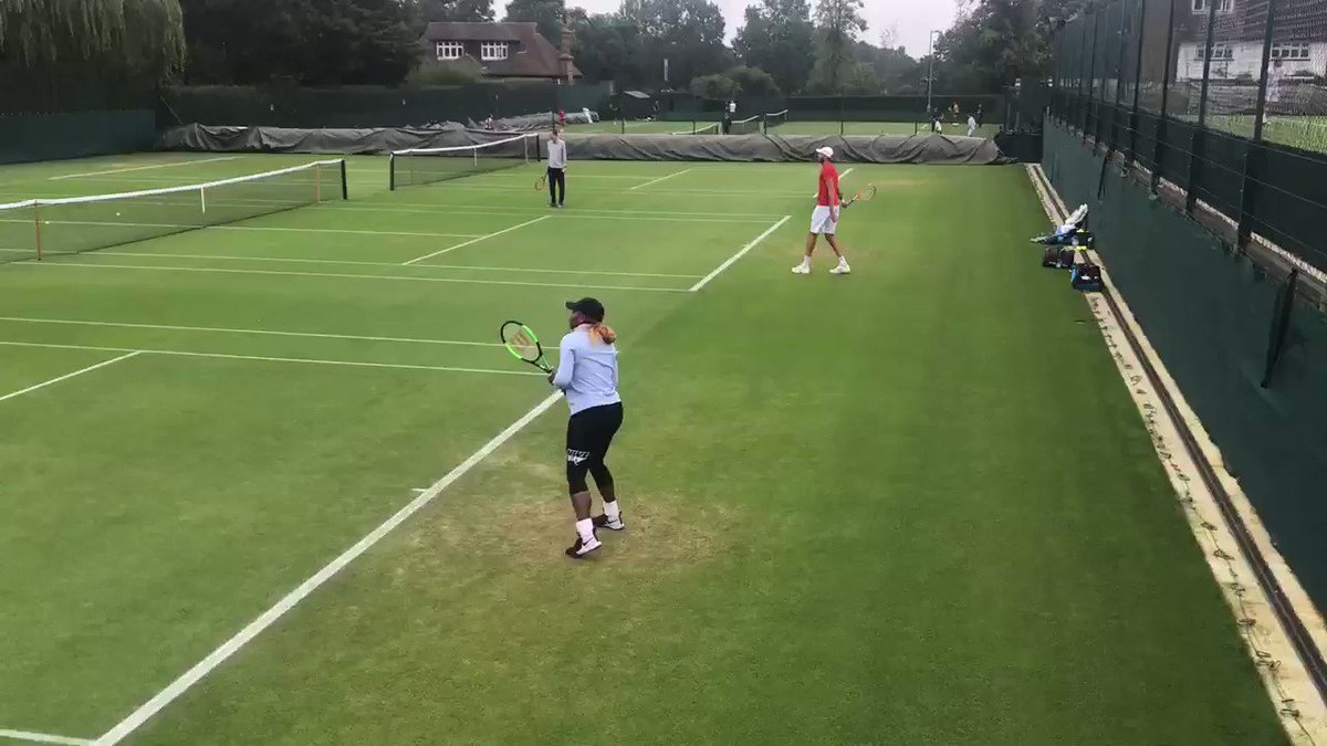 📍 Aorangi👋@serenawilliams #Wimbledon