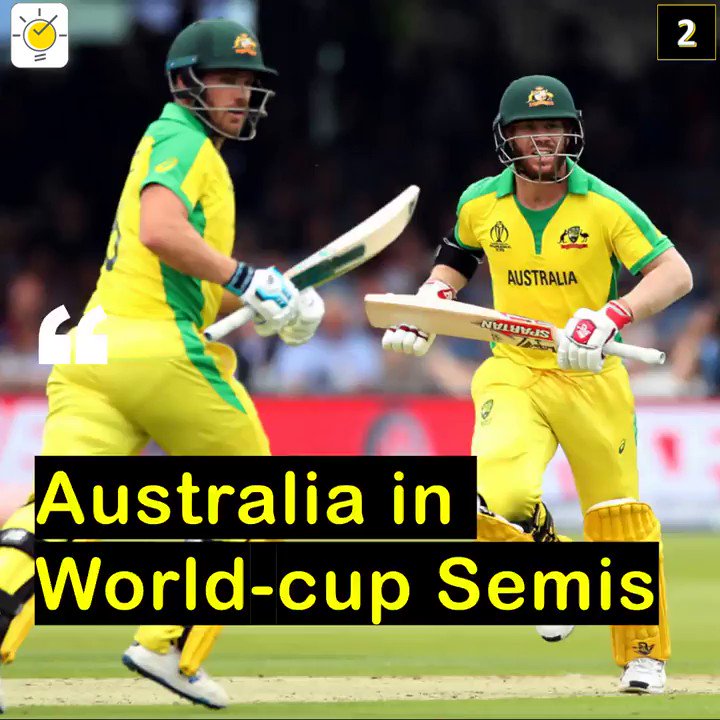 Australia thrash England by 64 runs to reach the World Cup Semi-finalsFollow @news_bulb to stay updated! 👍#newsbulb #news #indianews #worldcupfever #worldcup19 #worldcup2019 #WorldCupCricket #CricketWorldCup #ausvseng #aus #finch #AaronFinch #worldcup