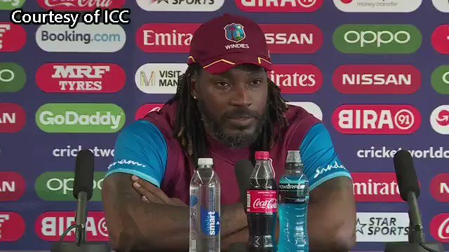 Chris Gayle who had previously said that he would retire after this World Cup has said he will play a Test match and the One-day series against India #Cricket