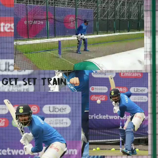 ๐#CWC19 #IndvsWin #trainingday
