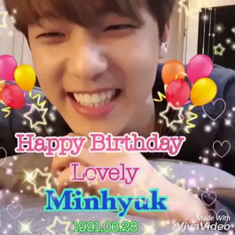  Happy Birthday  Kang Min Hyuk   2019.06.28      