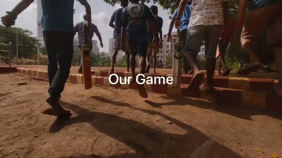 Wonderful celebration of bat and ball by @Apple #india, well done!#criiio