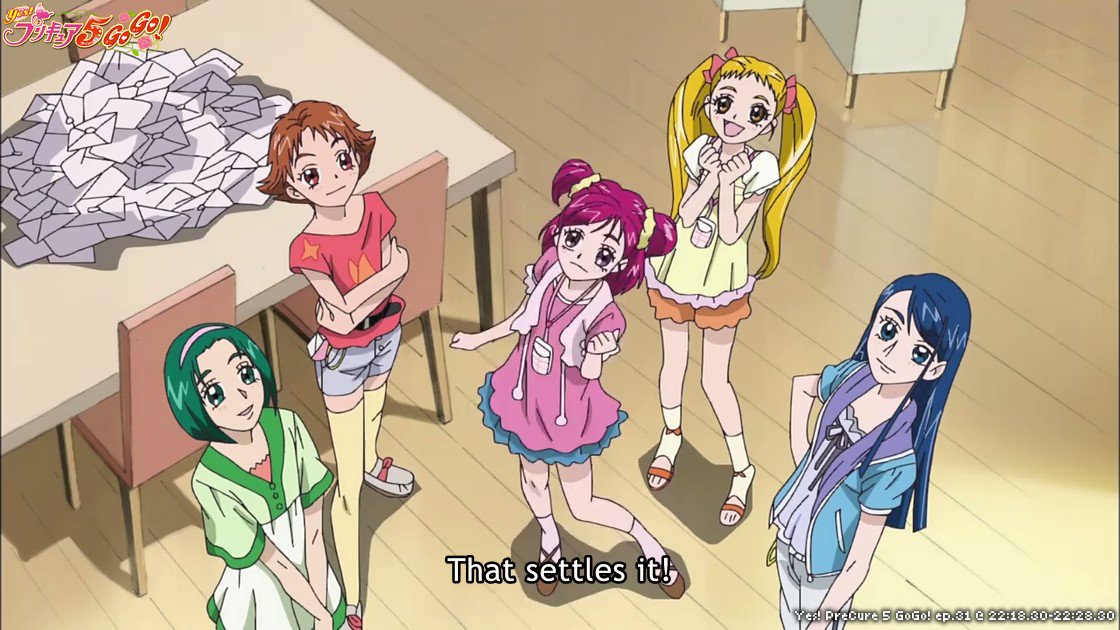 PreCure screenshots on X: Yes! PreCure 5 GoGo! ep.27 @ 14:46.81 #PreCure   / X