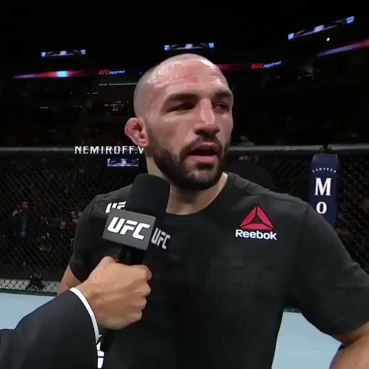 ⚡️ @JFlashGordonMMA had a powerful message for those who need help #UFCMinneapolis