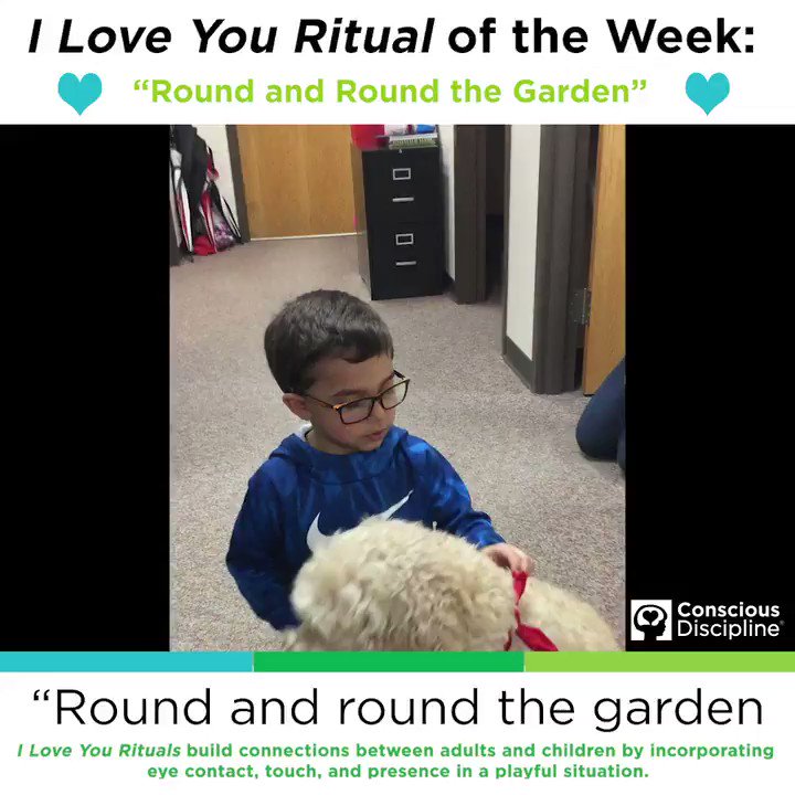 Conscious Discipline I Love You Ritual Of The Week From Prairie Ridge Early Learning School In Eau Claire Wisconsin Where A Student Sang Round And Round With Kaci The School S