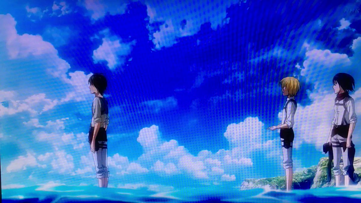 Yoito 進撃の巨人 Attackontitan Aot Shingeki 向こうにいる敵全部殺せば 俺たち 自由になれるのか T Co Tnwdgkqh9v Twitter