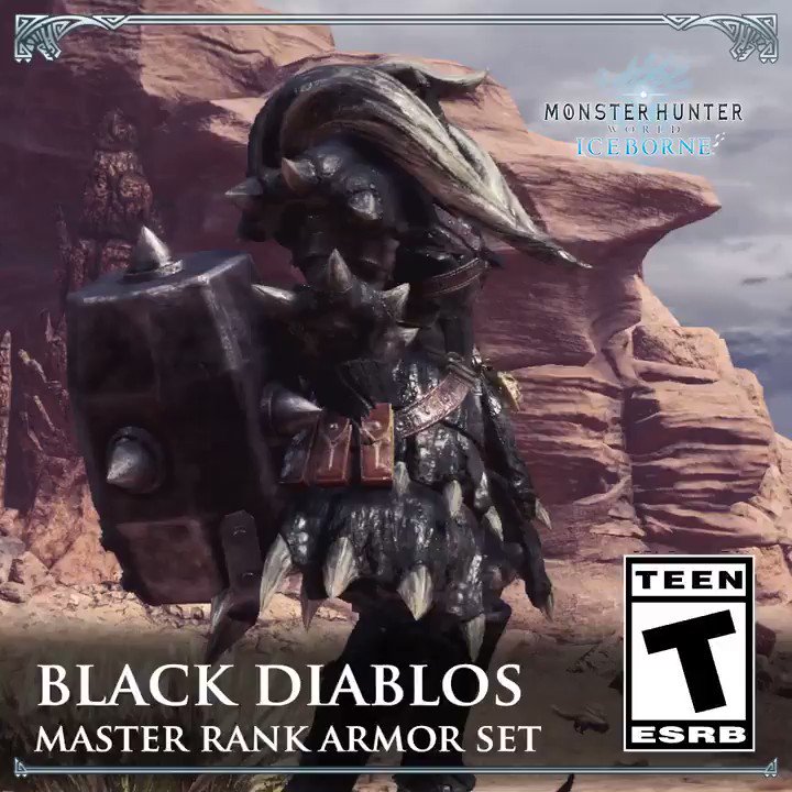 Monster Hunter World: Black Diablos (Large Monster)