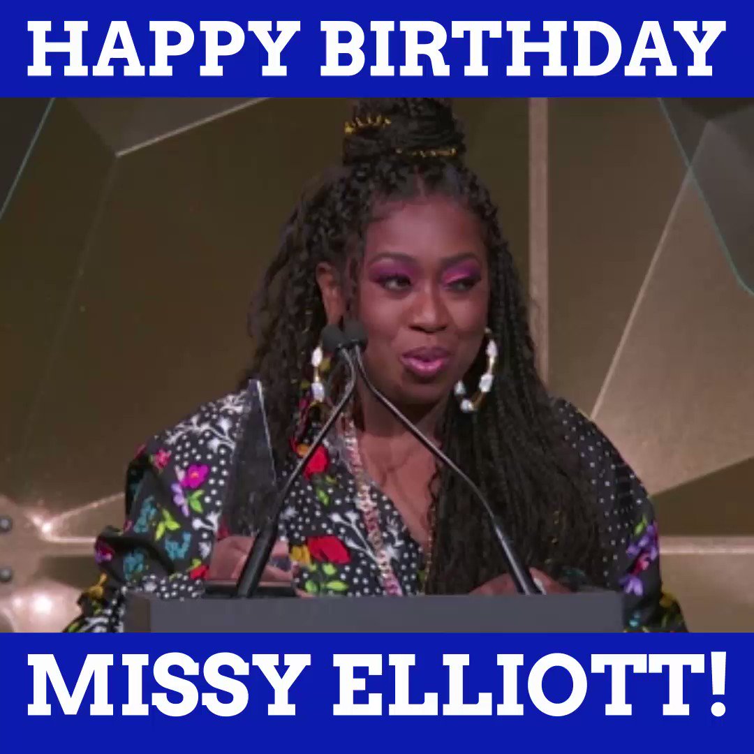 Happy Birthday, Missy Elliott! 