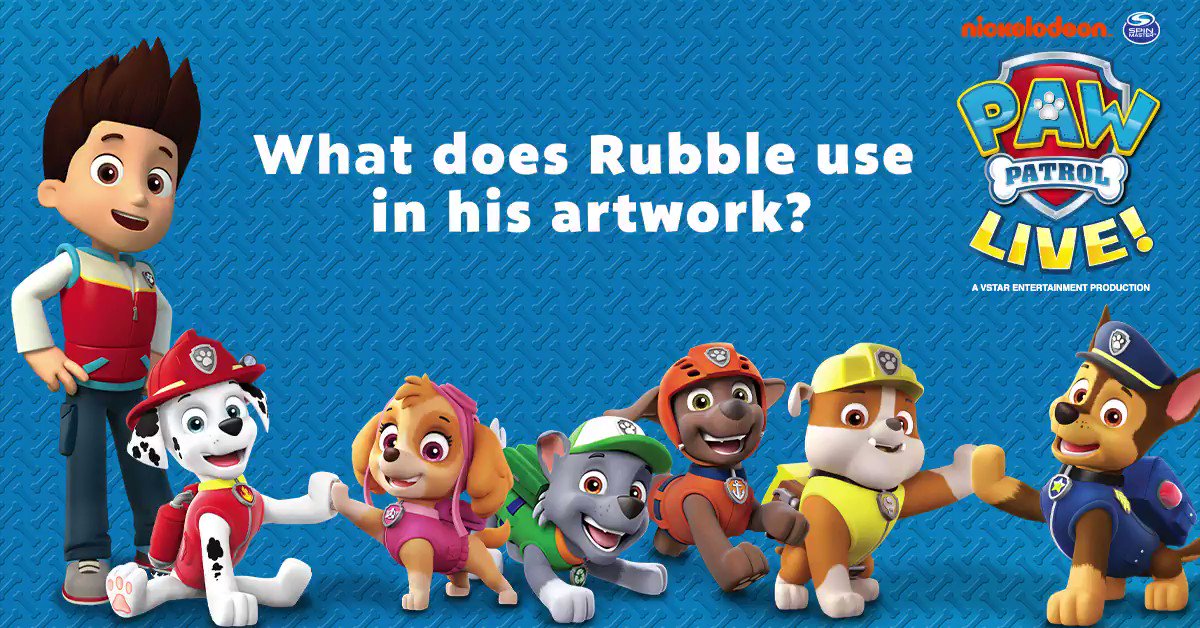 PAW Patrol Live! on Twitter: PAW Patrol Live! on Twitter: