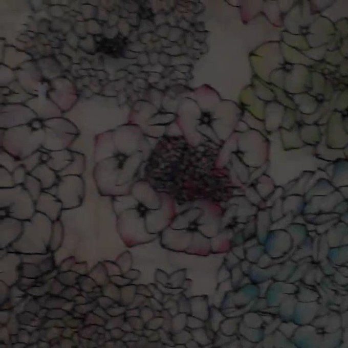 紫陽花の切り絵のtwitterイラスト検索結果