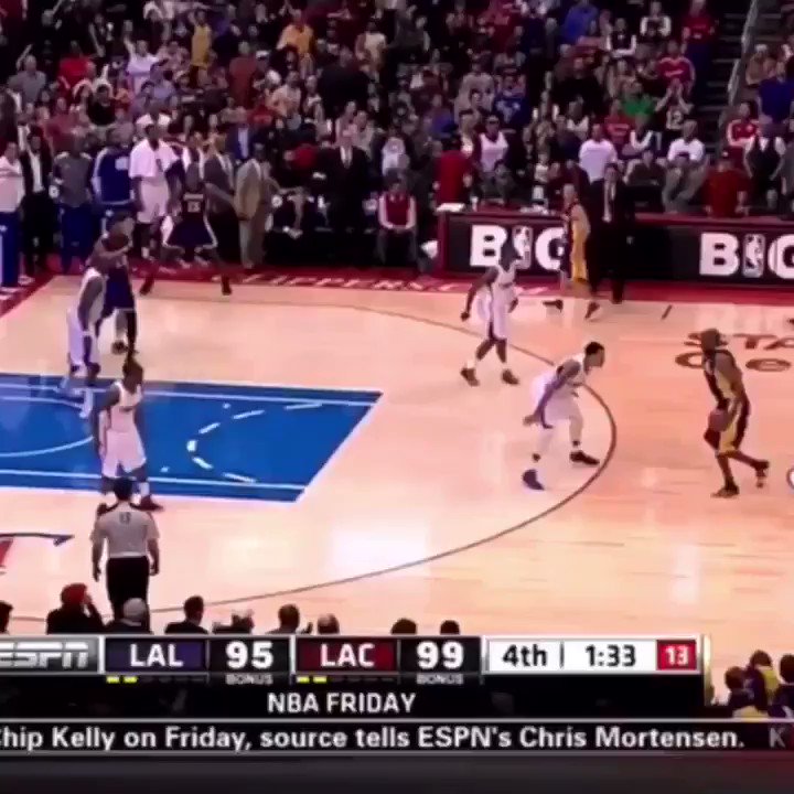 (2013) Down by 4 with less than 2 minutes left & Kobe was getting buckets with his jersey in his mouth.
DIFFERENT.