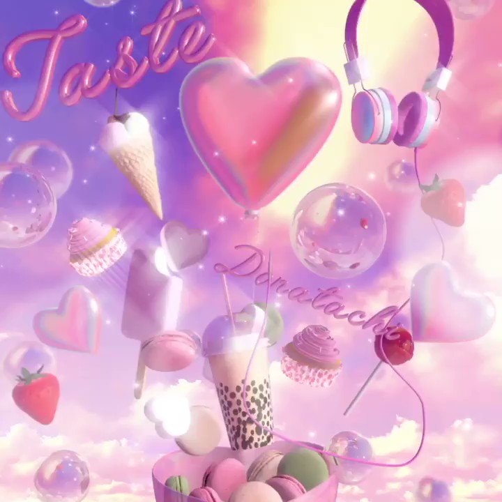 ♡ my first ever EP ‘Taste’ is out today!
♡ featuring @Evangelineaus @itsgenesmusic @rromarinlite @slayyyter & rosebud leach
♡ all of these songs are so special to me i hope they can mean something to u too
♡ http://donatachi.lnk.to/Taste