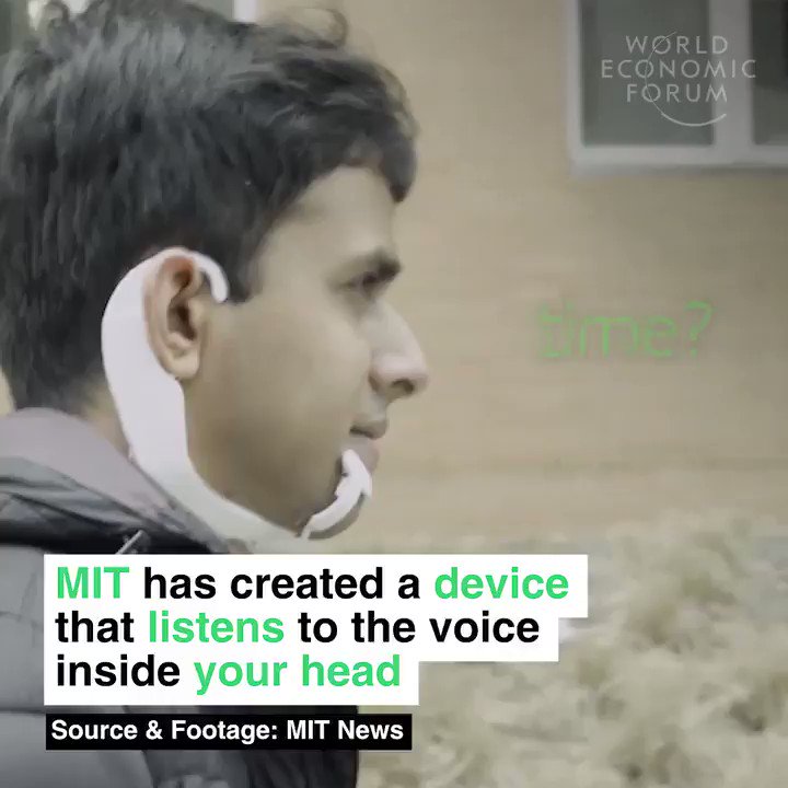 MIT has come out with an actual mind-reader #wearables #AI #machinelearning #NLP #ArtificialIntelligence #Fintech @julez_norton @kashthefuturist @FrRonconi @Paula_Piccard @ronald_vanloon @jerome_joffre @mvollmer1 @HeinzvHoenen @robvank @jblefevre60
#ArtificialIntelligence