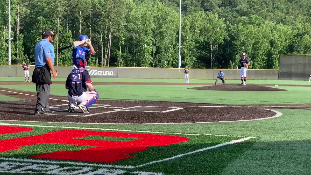 Highlight hitting performance by Carter Brady @carbbball23 @PerfectGameUSA WWBA17u with batting average of .428 leading the team, finishing 13th in batting top performers, with 2 💣💣💪💪⚾️⚾️ home runs, Carter simply crashed the ball the entire event @USElitebase #WWBA