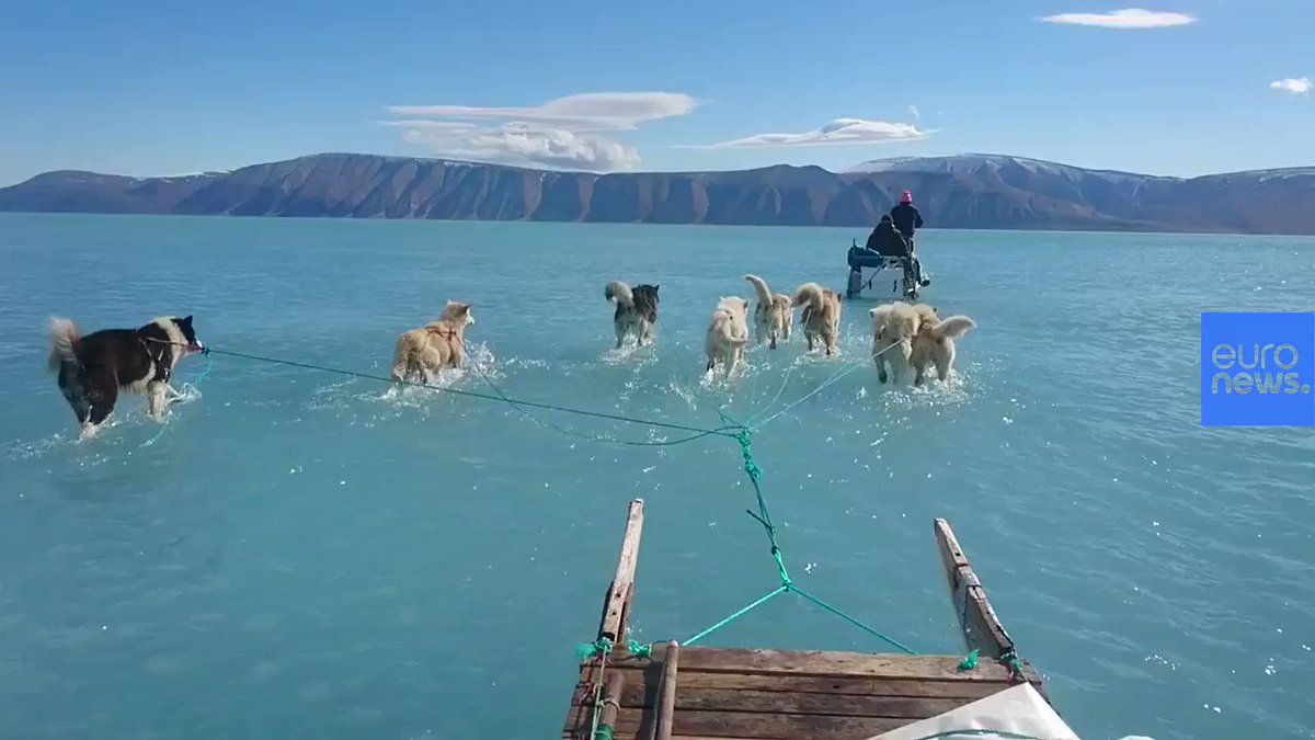 A while back we shared an image taken by climate researcher @SteffenMalskaer showing the extent of melting ice in Greenland.
The photo went viral for its visually stunning scenery and very sombre implications.
https://bit.ly/2xq8Tds