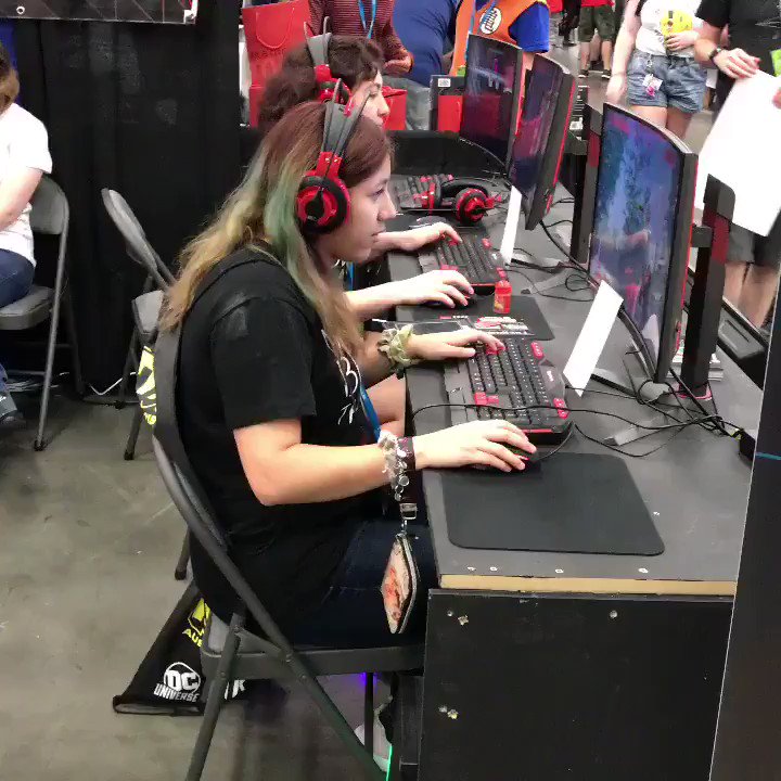 Come to booth 717 at #rtxaustin and play our new game, #TACmind! 👀🔥#aimstargg #videogames #esports #gamer #game #GamingPC – at ACC Exhibit Hall 4