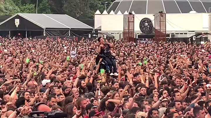 Kritisere visuel dekorere ᴀʀᴄʜ ᴇɴᴇᴍʏ on Twitter: "The Arch Enemy legions just being awesome as usual  at @ResurrectionESP in Spain a couple of days ago! Tonight we play in  Marseille, France! #archenemy #wareternal #willtopower  https://t.co/LmyltJ6FMI" /