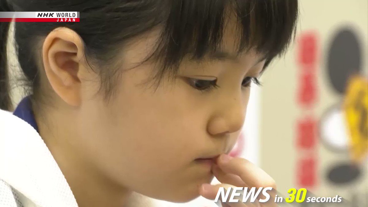 NHK WORLD News - A 10-year-old Japanese girl has become the youngest professional player ever to win a match in an official "Go" tournament. 